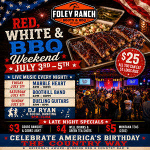 4th of july weekend flyer
